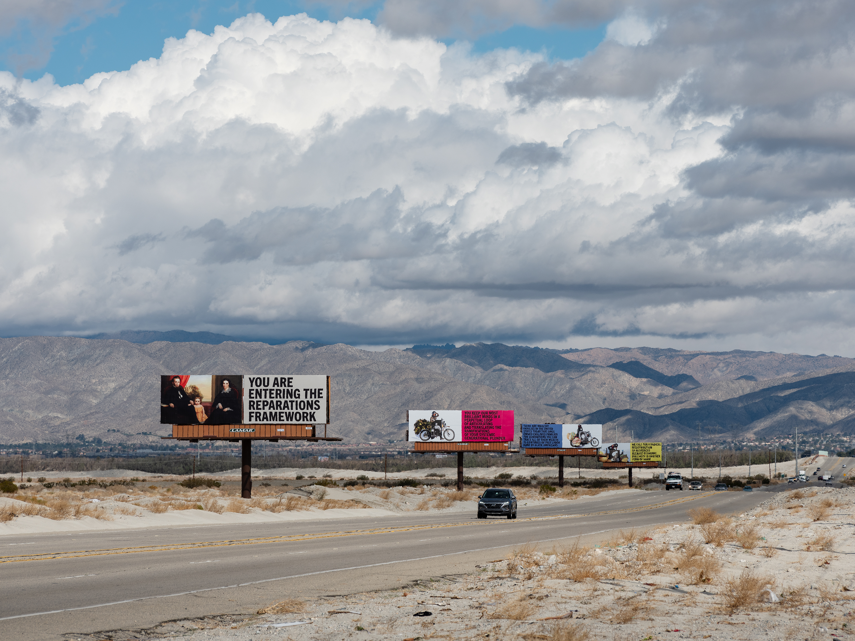 Palm Springs Billboards Prompt Heavy Road Trip Conversations - Vimarsana News